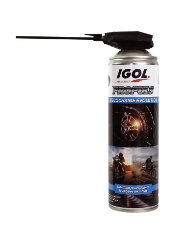 Graisse chaîne IGOL propuls dirt bike