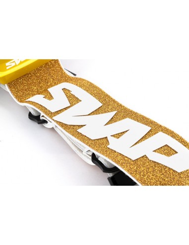 Masque Moto Cross Aurus Gold