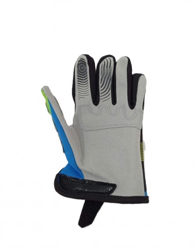 Gants Cross RS Factory Enfant Bleu