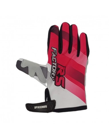Gants Cross RS Factory Enfant Rose fluo