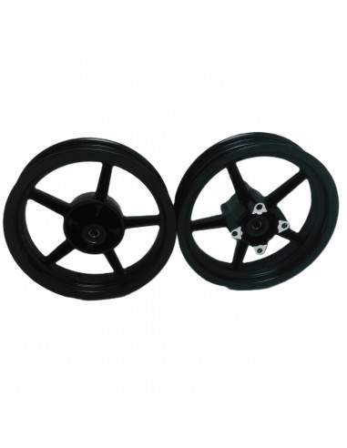 Set Jantes Supermotard alu a batons...
