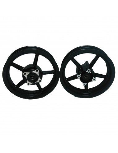 Set Jantes Supermotard alu a batons...