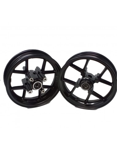 Set Jantes Supermotard alu a batons...