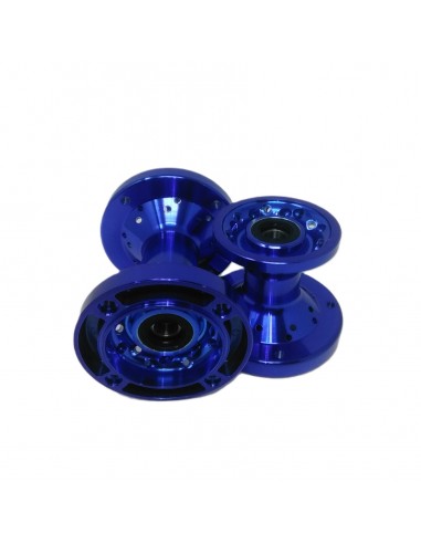 Paire moyeux de roue CNC anodisé