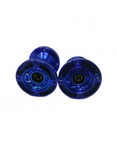 Paire moyeux de roue CNC anodisé