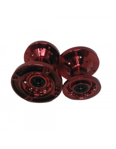 Paire moyeux de roue CNC anodisé