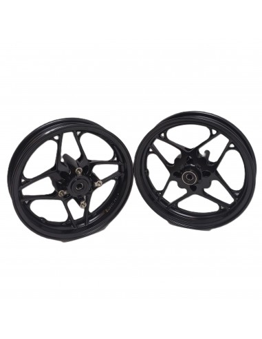 Set Jantes Supermotard alu a batons...