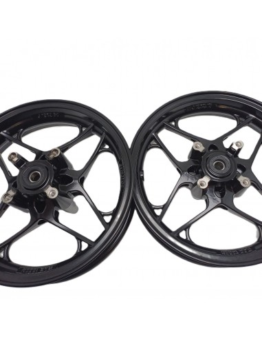 Set Jantes Supermotard alu a batons...