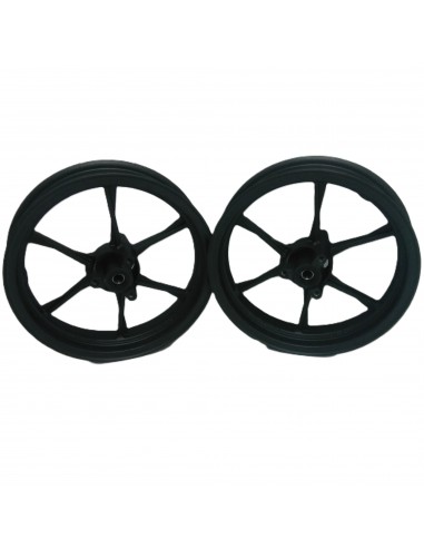 Set Jantes Supermotard alu a batons...