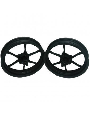 Set Jantes Supermotard alu a batons...