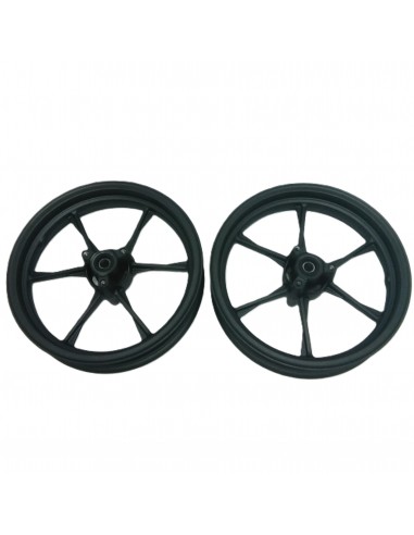Set Jantes Supermotard alu a batons...