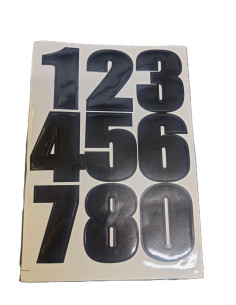 Plaque numéro pour draisienne