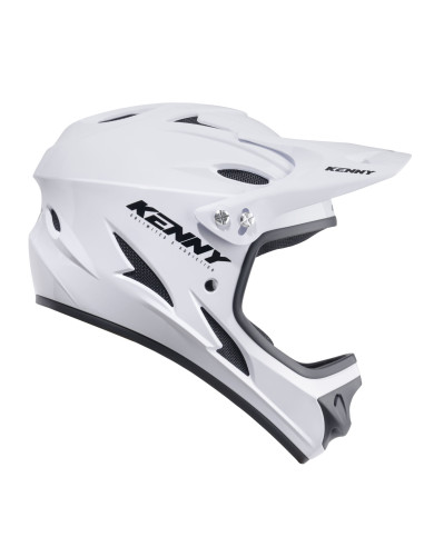Casque Kenny Down hill Solid Blanc
